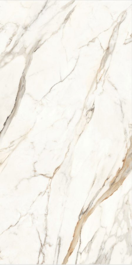 Calacatta Nuvo — Crystal Polish slab face