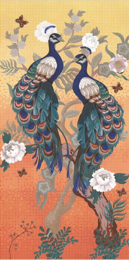 Decor Peacock — iGraffiti slab face