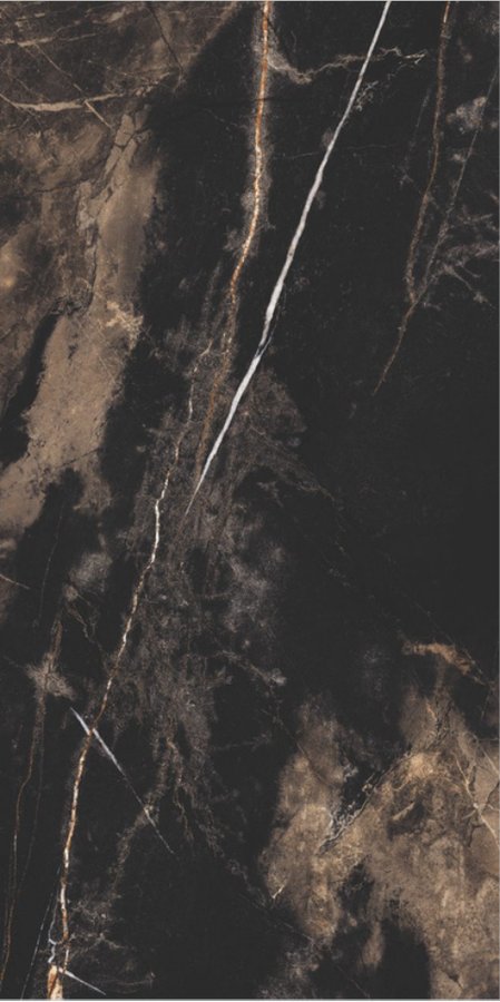 Nero Superlato — Royal Polish slab face