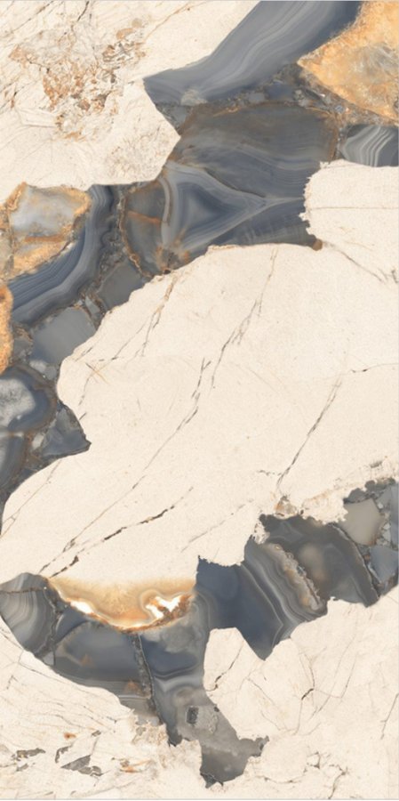 Prisma Sapphire — Royal Polish slab face