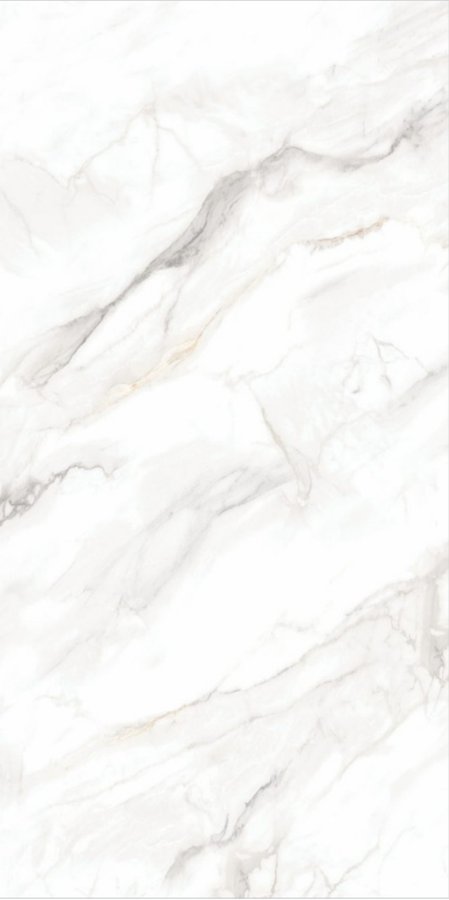 Statuario Superlato — Crystal Polish slab face